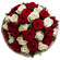 bouquet of red and white roses. Egypt